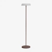 Luminária De Chão Solar Led Sem Fio Para Exterior Ulenia Castanho Fumado - Sklum