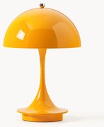 Candeeiro de mesa LED portátil e regulável Panthella 160, Design Verner Panton