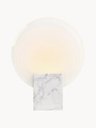 Candeeiro de parede LED com aspeto de mármore Hester