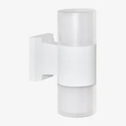 Aplique Led Para Exterior Em Alumínio Com 2 Pontos De Luz Fialon Branco - Sklum