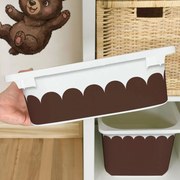 Autocolante para caixa IKEA TROFAST - Arcos monocromáticos personalizados