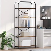 vidaXL Estante Madeira antiga 80 x 30 x 183 cm Madeira processada