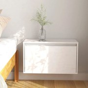 vidaXL Armário de parede 60x30x35 cm madeira de pinho maciça branco