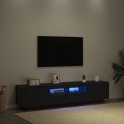 Aparador de TV vidaXL com Luzes LED em Madeira de Carvalho 180x35x40 cm