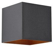 Candeeiro de Parede Exterior Preto Incl. LED 2-Luzes IP65 Solar - Charlene