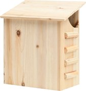 vidaXL Casa para morcegos 30x20x38 cm madeira de abeto maciça