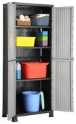vidaXL Armário de plástico 68x39x171,5 cm