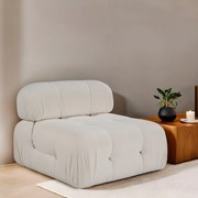 Sofá 1 Lugar Bubble – Branco – 95x95x75 cm