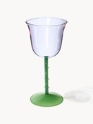 Copos de vinho em vidro de borosilicato artesanal Dot, 2 uni.