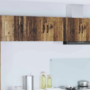 vidaXL Armário de Cozinha com porta Madeira antiga 80 x 31 x 40 cm
