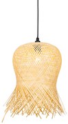 Candeeiro de teto exterior oriental bambu IP44 - Carlos