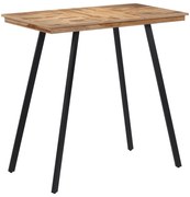Mesa de bar 110x55x105 cm madeira de teca maciça