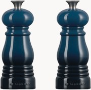 Moinhos de sal e pimenta com moedor de cerâmica Creuset, conjunto de 2