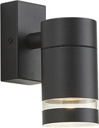 Candeeiro de Parede Exterior Moderno Preto IP44 - Ensam