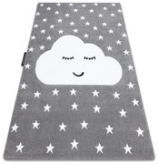 Tapete PETIT CLOUD NUVEM ESTRELAS cinzento