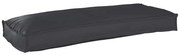 vidaXL Almofada de palete para banco Preto 100 x 40 x 8 cm