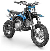 Mini motocross infantil 70cc 12/10 MX70 AZUL