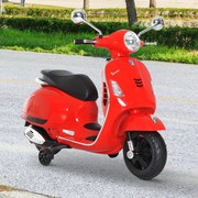 Scooter Elétrico para crianças com USB MP3 Luz para Crianças de a partir de 3 Anos de Carga 25 kg