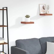 vidaXL Prateleira de Parede Vermelho 23 x 23,5 x 4 cm