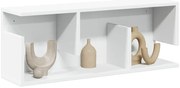 vidaXL Armário parede 80x20x30 cm derivados de madeira branco