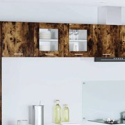 vidaXL Armário suspenso 2 pcs Carvalho Defumado 40 x 31 x 40 cm