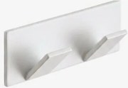 Cabide Adesivo Para Casa De Banho Em Aço Inoxidável Jalter Branco - Sklum