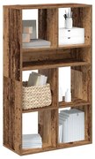 vidaXL Estante madeira velha66x31x112 cm derivados de madeira