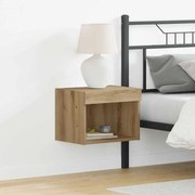 vidaXL Conjunto de móvel de TV Carvalho Artesanal 40 x 30 x 30 cm