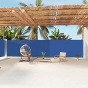 vidaXL Toldo lateral retrátil 180x1200 cm azul