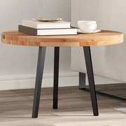 vidaXL Tampo de mesa redondo Ø60x4 cm madeira de acácia maciça