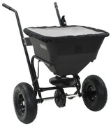 vidaXL Carrinho de mão distribuidor de sal PVC e aço 106x73x76 cm 45 L