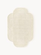 Tapete em lã com relevo Koli