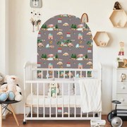 Papéis de parede auto-adesivos - Casas e carros