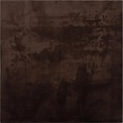 vidaXL Tapetes de área Quadrado HUARTE Castanho 240 x 240 cm Poliéster