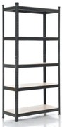 Estante para cargas pesadas 90 x 40 x 180 Preto