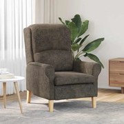vidaXL Poltrona Contemporânea Cinzento escuro Standard