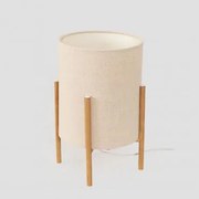 Candeeiro De Mesa Saek Crema - Sklum