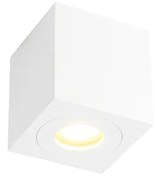 Foco de teto quadrado moderno branco - Capa Moderno