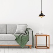 Candeeiro de Teto Dodo – Preto – 21 x 21 cm