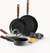 Conjunto de utensílios de cozinha com revestimento antiaderente Mayflower Pro, conjunto de 9