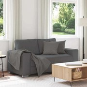 vidaXL Sofá-luvas 120 cm tecido corduroy cinzento-escuro