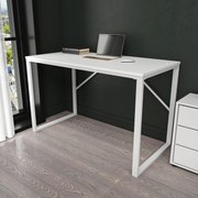 Secretária Layton – Branco – 120 cm x 60 cm x 74 cm