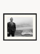 Fotografia emoldurada de Daniel Craig como James Bond