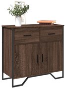 vidaXL Aparador 79,5x35,5x74,5 cm derivados madeira carvalho castanho