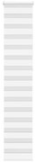 Cortina de zebra 50x230 cm largura do tecido 45,9 cm poliéster