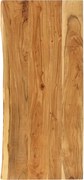 vidaXL Tampo p/ móvel toucador WC 140x52x2,5 cm madeira acácia maciça