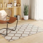 vidaXL Tapete pelo curto antiderrapante int./ext. 120x180 cm multicor