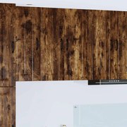 vidaXL Armário de Cozinha Carvalho Defumado 60 x 31 x 80 cm