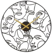 RELÓGIO DE PAREDE FACES Ø50X3,5 CM