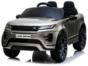 Carro elétrico para crianças 12V Range Rover Evoque pneus borracha e assento pele sintetica Cinzento